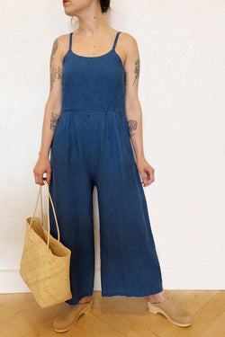 Dip Pantsuit Indigo