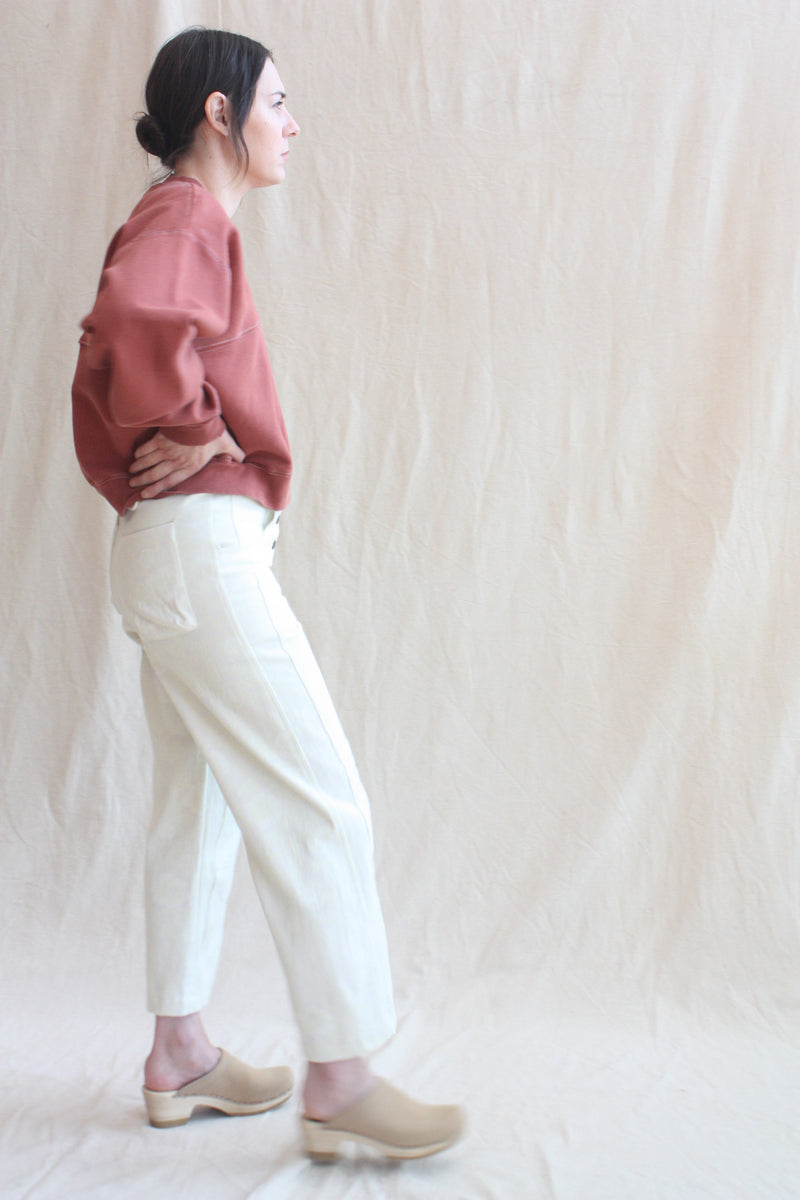 Handy Pant White Floral