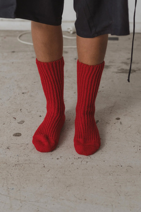 Mea Socks Red