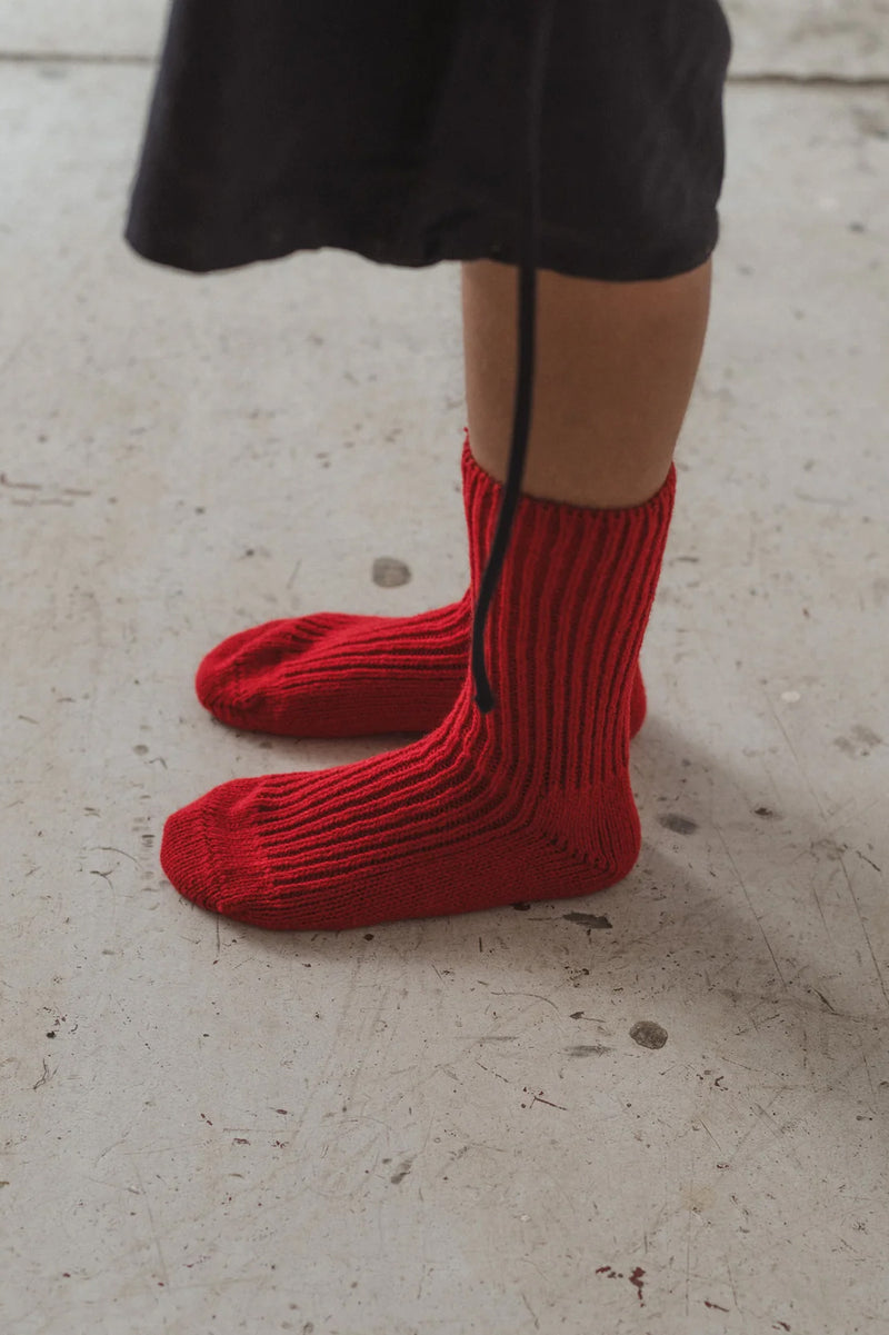 Mea Socks Red