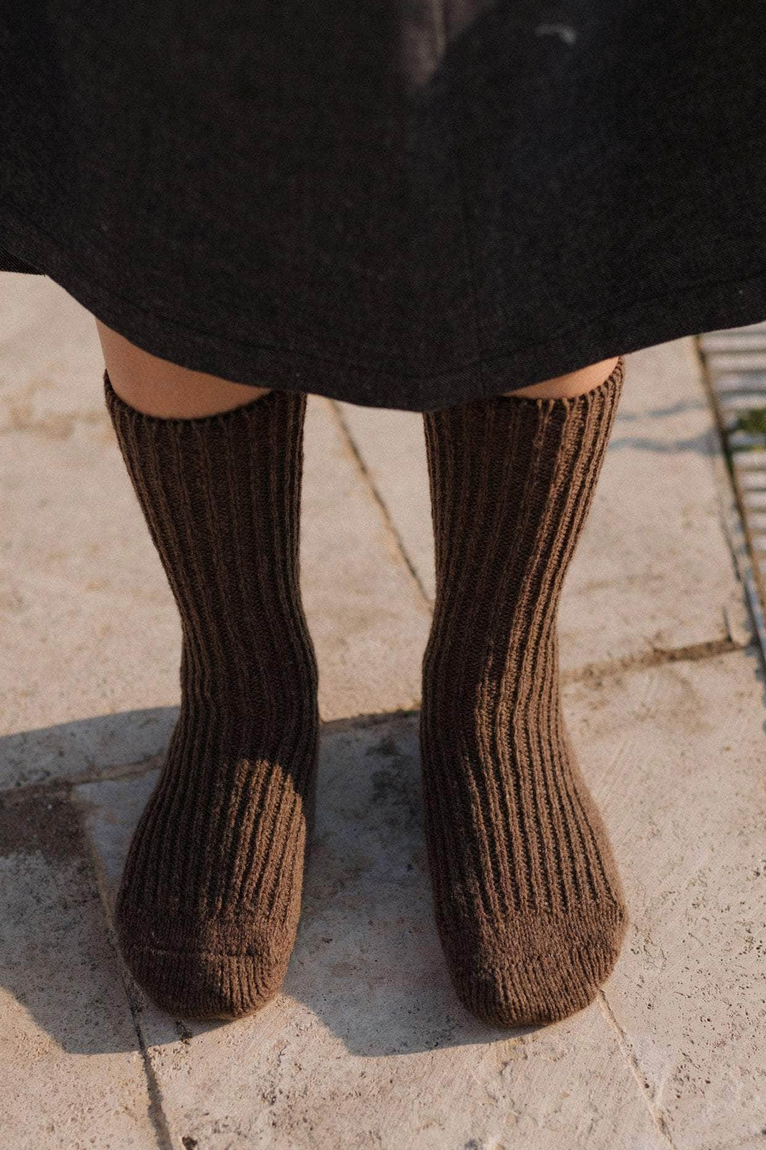 Mea Socks Burel Brown