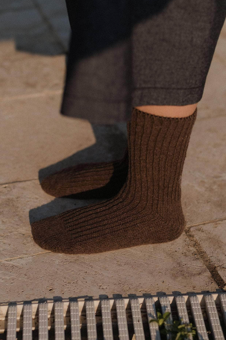 Mea Socks Burel Brown