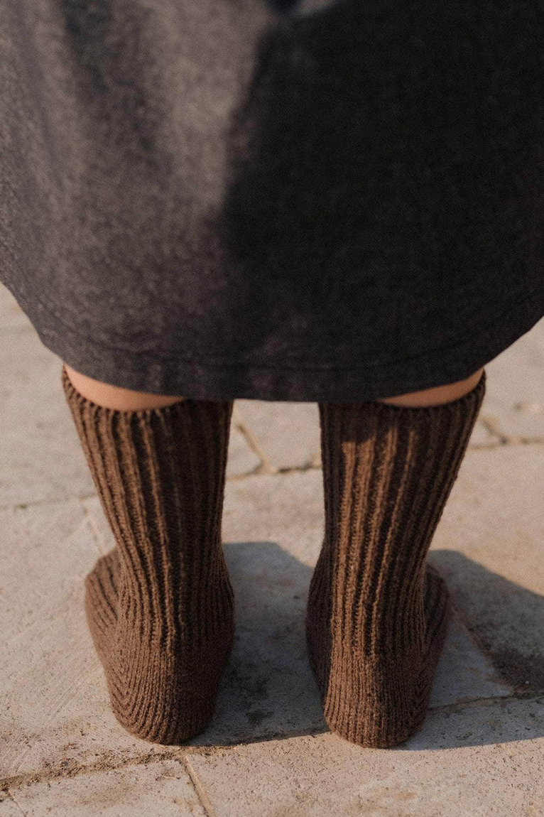 Mea Socks Burel Brown
