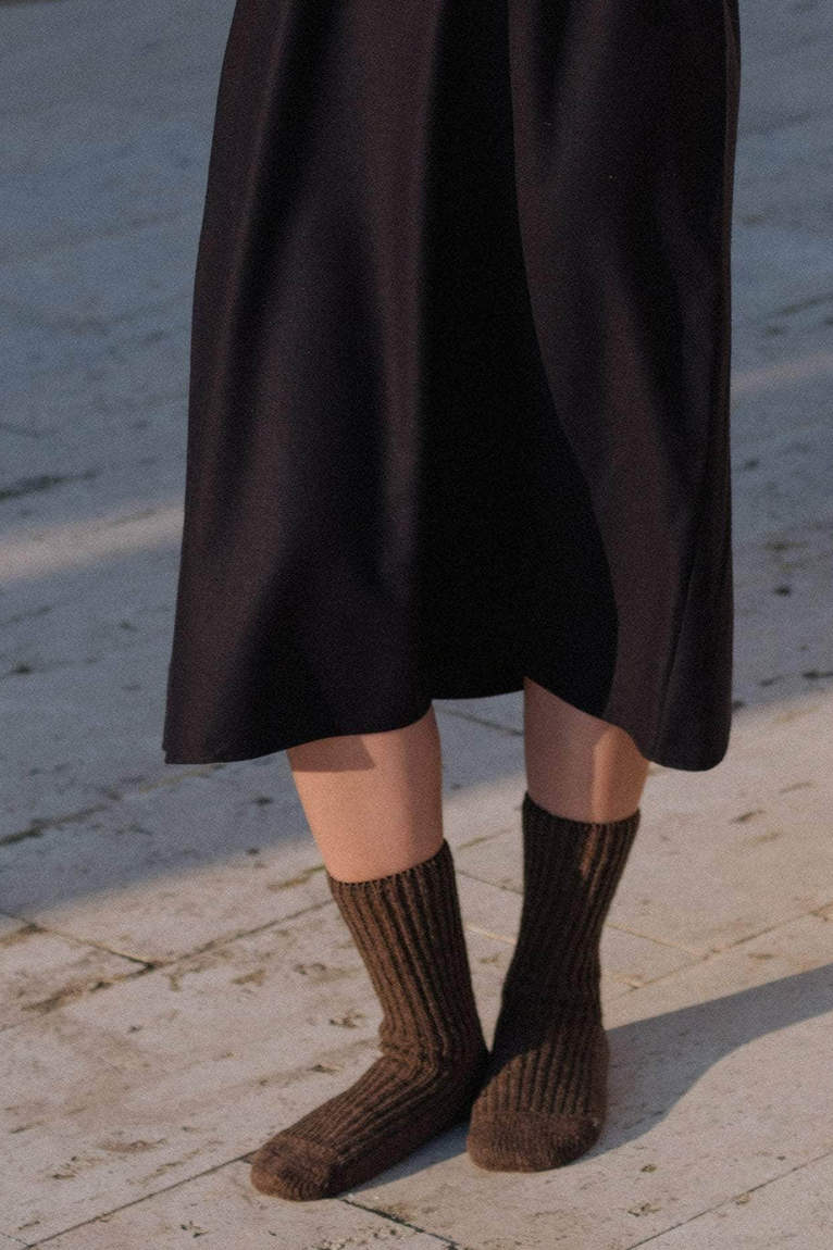 Mea Socks Burel Brown