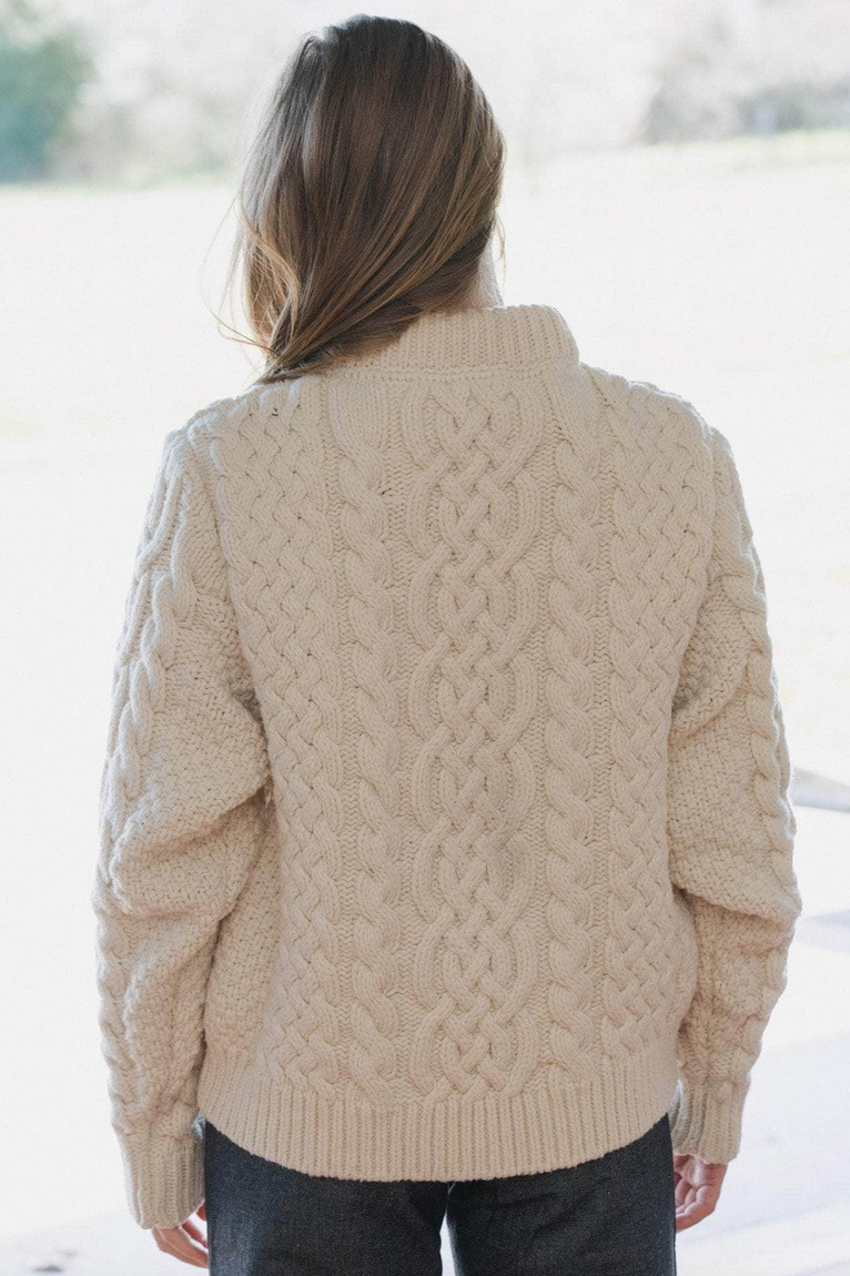 Lens Sweater Chaume Sand