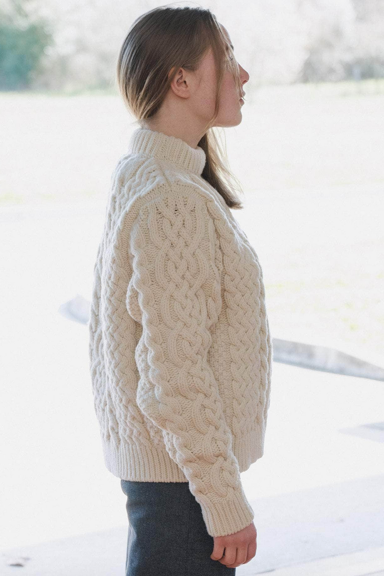 Lens Sweater Chaume Sand