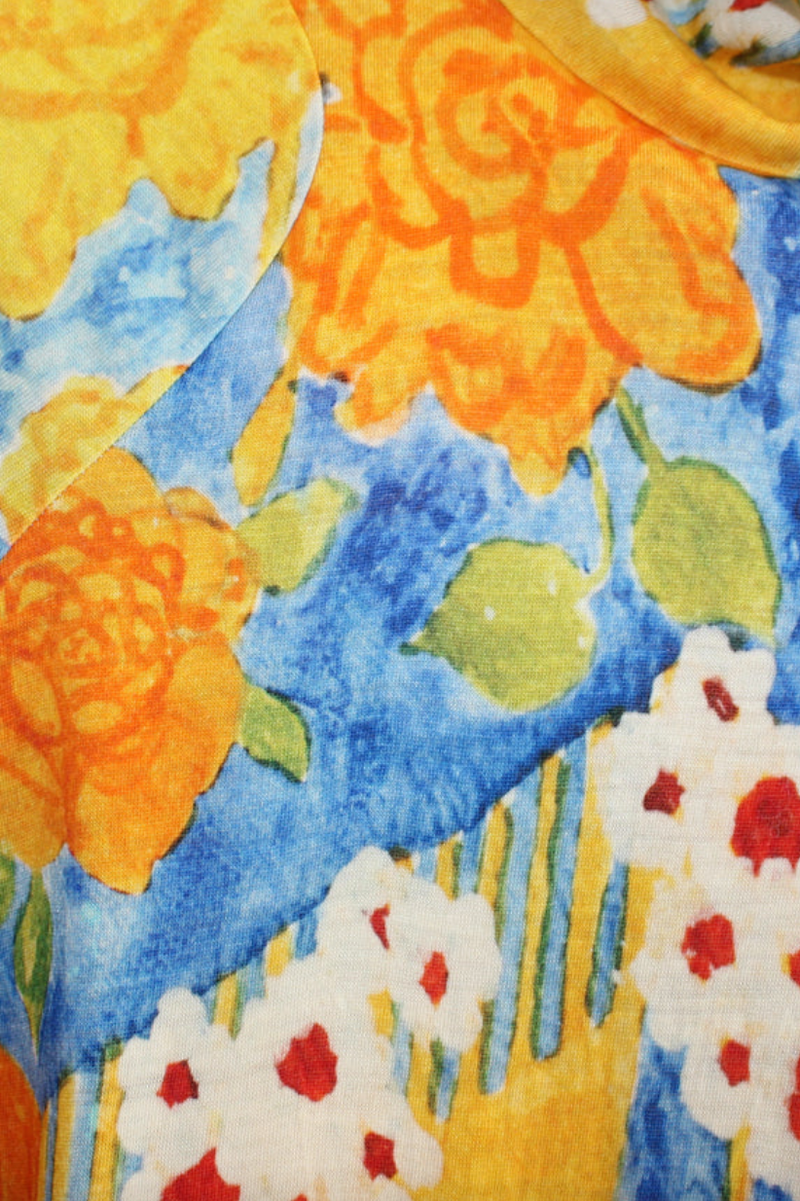 Wool Jersey Roll Print 1A