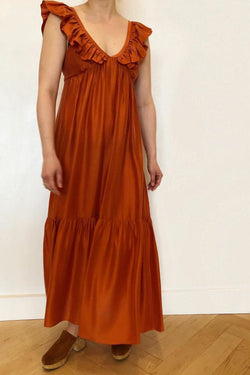 Acacia Dress Tangerine