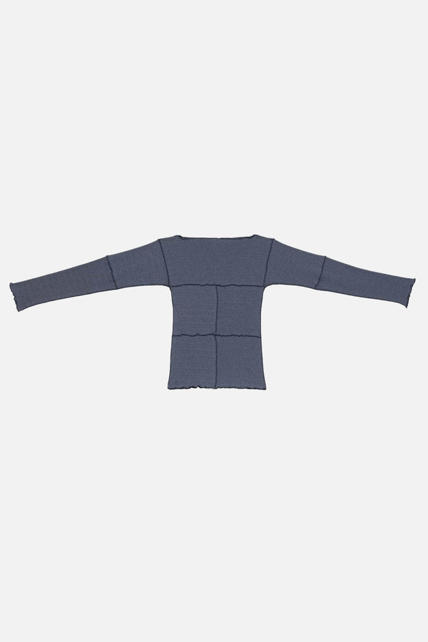 Cinder Long Sleeve Tee Dark Denim