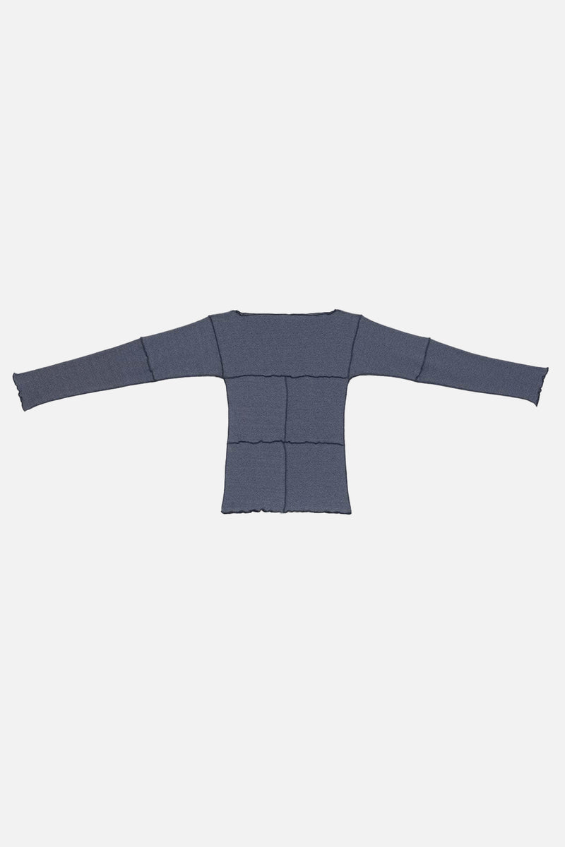 Cinder Long Sleeve Tee Dark Denim