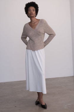 Didion Sweater Beige Melange