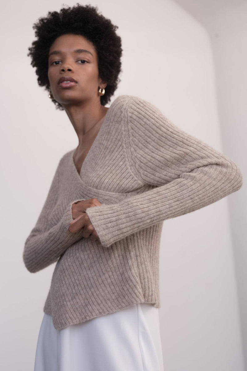 Didion Sweater Beige Melange