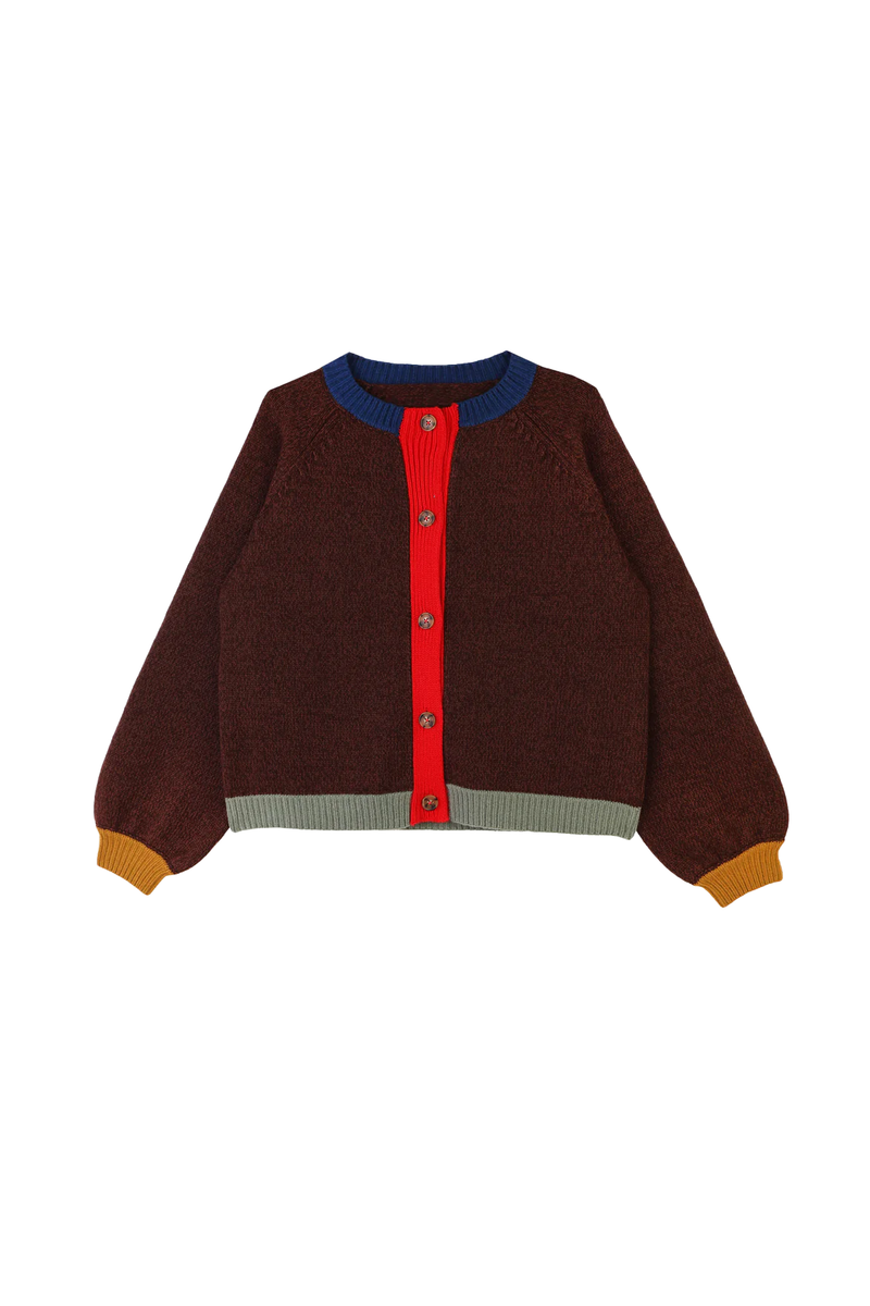 Ives Cardigan Chocolate