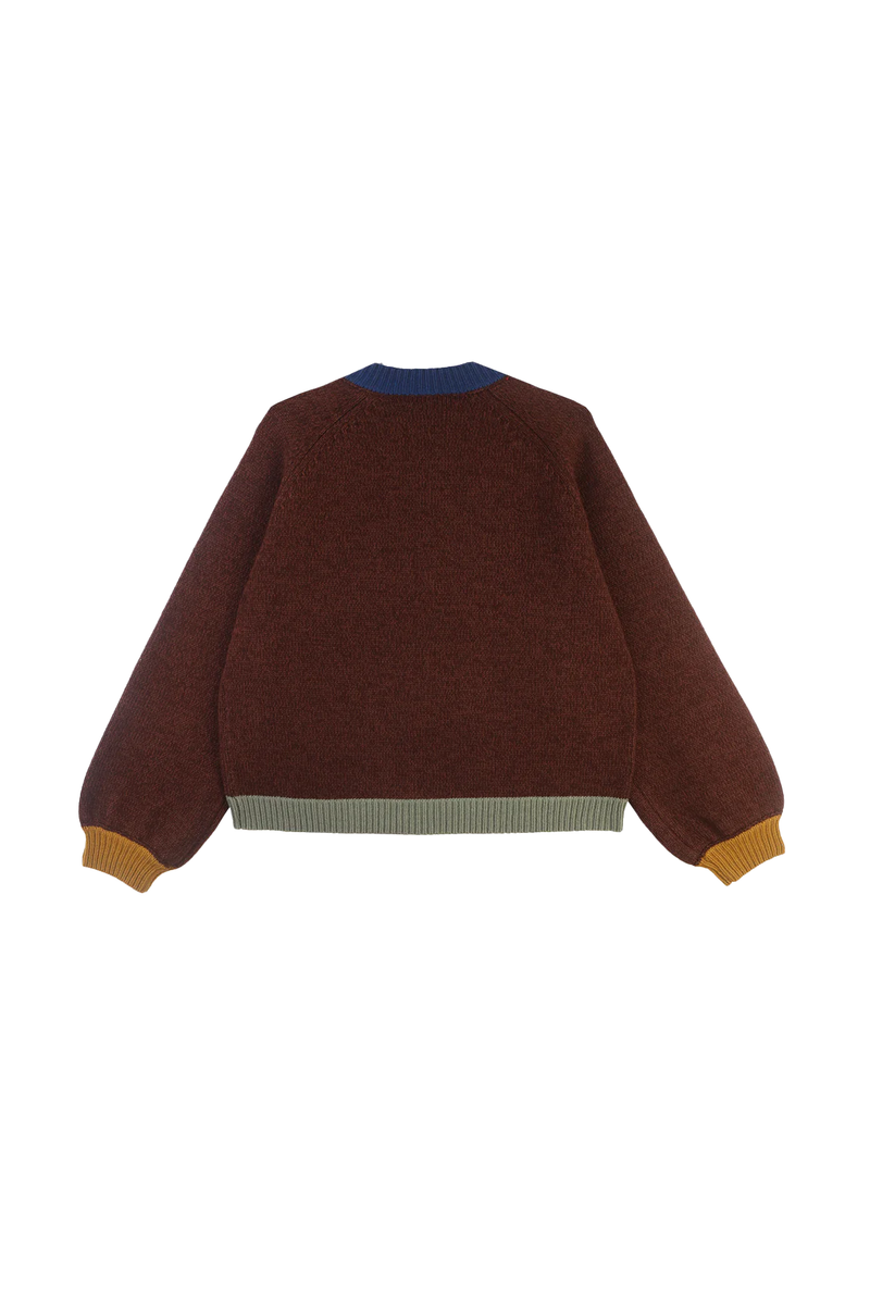 Ives Cardigan Chocolate