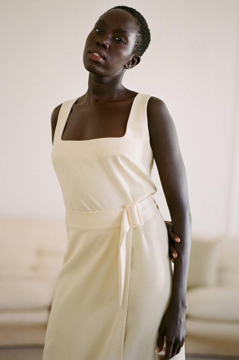 Kado Dress Pale Citron – Rhoan