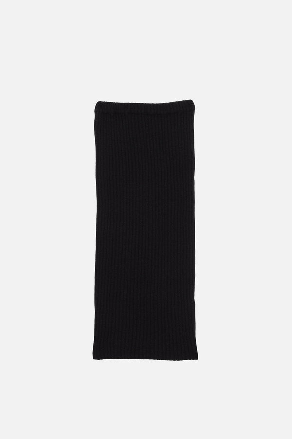 Kai Skirt Recycled Cashmere Rib Black
