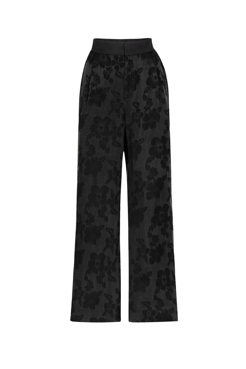 Petra Pants Black Floral