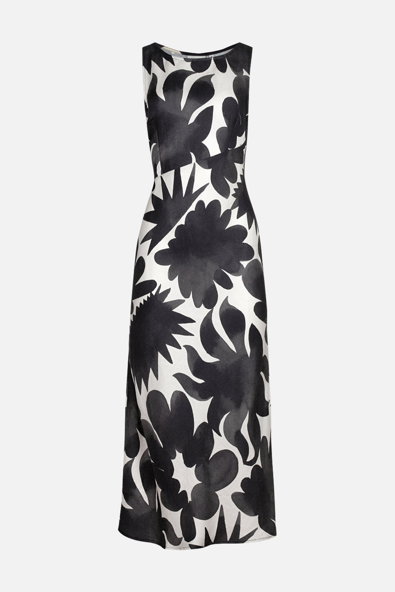 Malikoh Dress Facula Black
