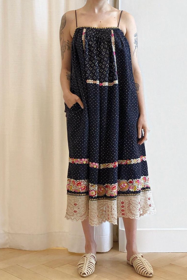 Nara Dress Indigo