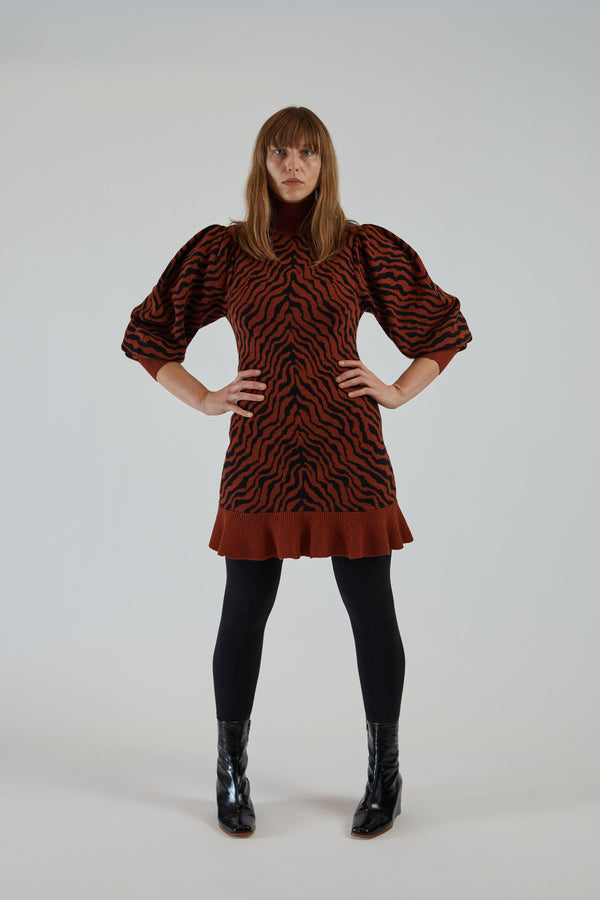 Joni Dress Rust