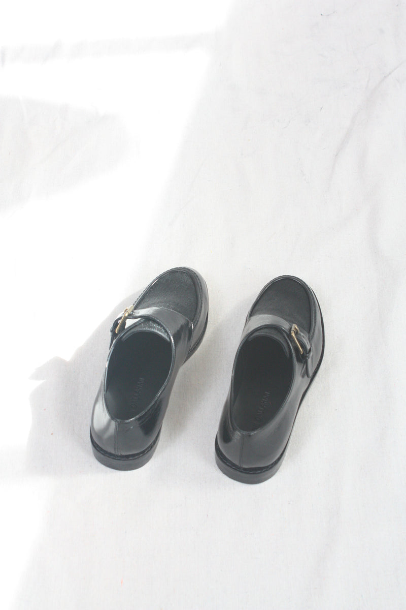Noor Monkstrap Black Richato