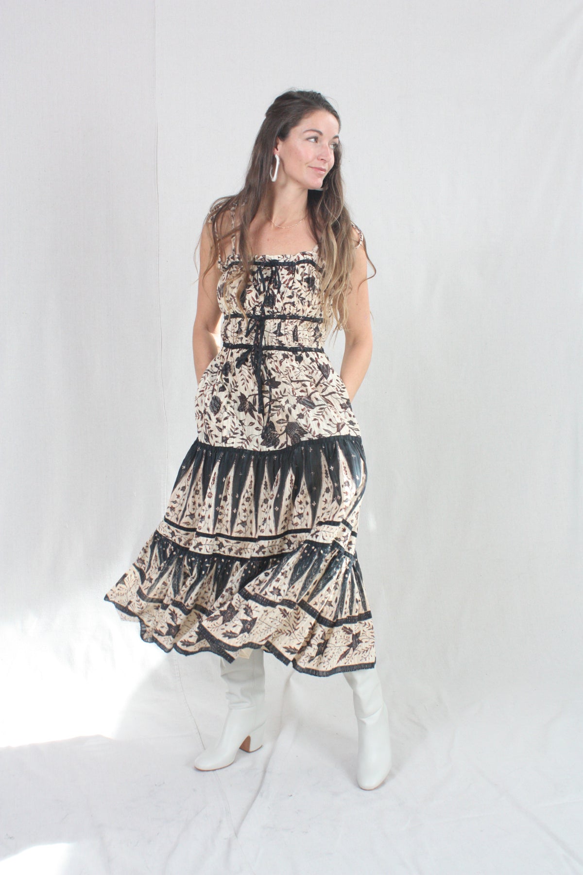 maxi white crochet dress Elegant White Knitted Crochet Dress I Love that Boho