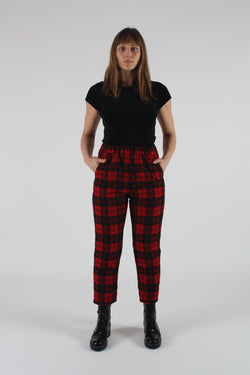 Arche Pant Red Flannel