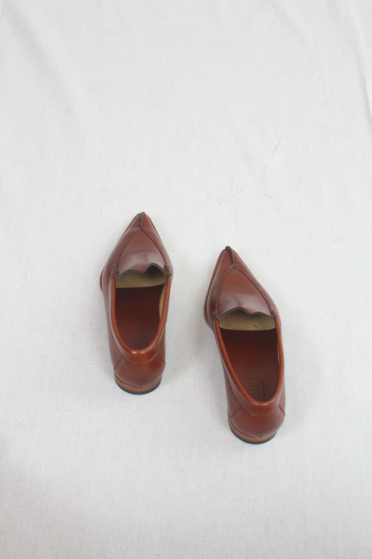 Babutxa Pointy Babouche Loafer Tan – Rhoan