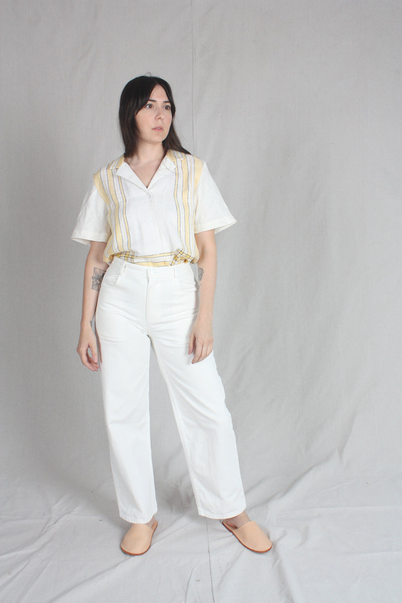 Relaxed Jeans White
