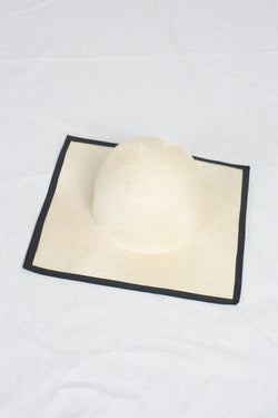 Square Hat Ivory