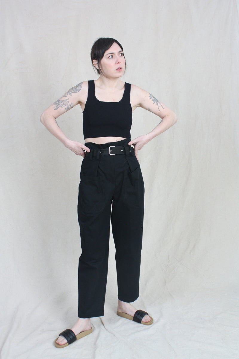 Ilia Crop Black