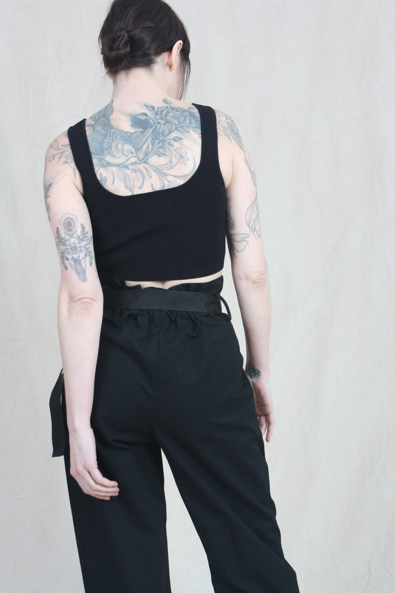 Ilia Crop Black