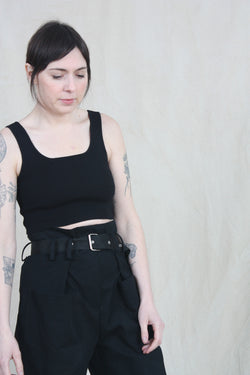 Ilia Crop Black