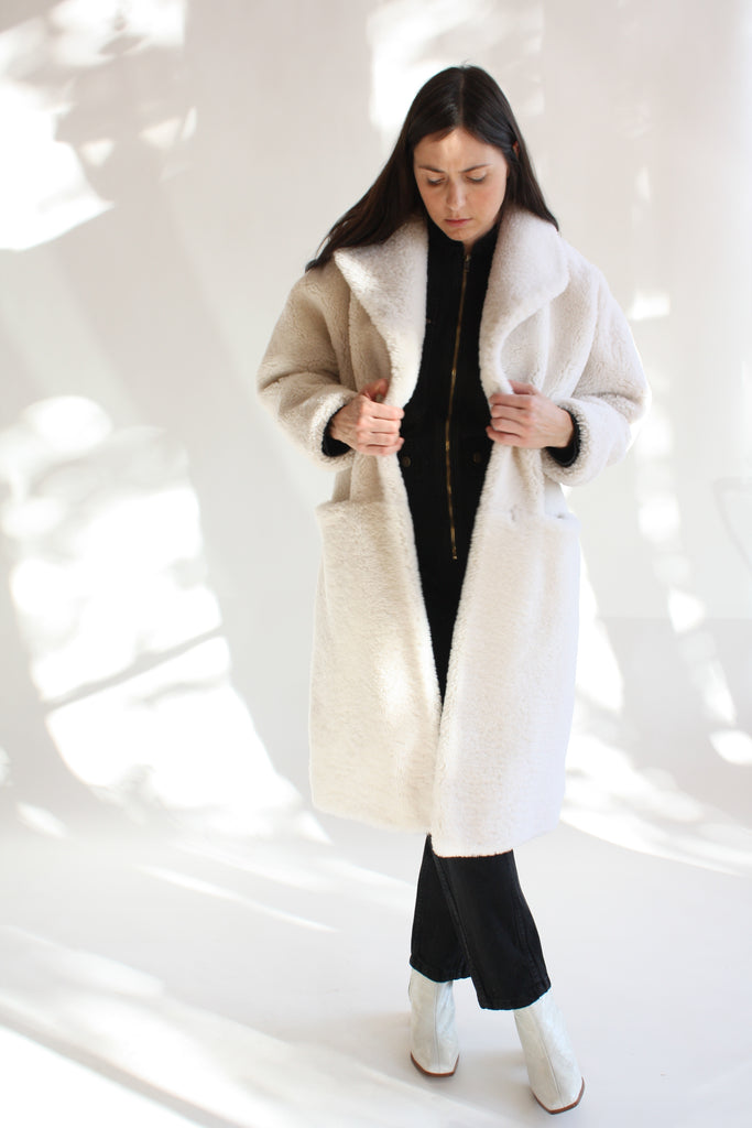 Apiece apart hot sale shearling coat