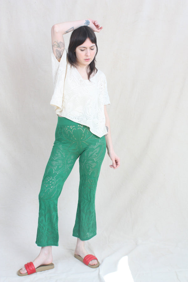 Lace Session Pant Bottle Green