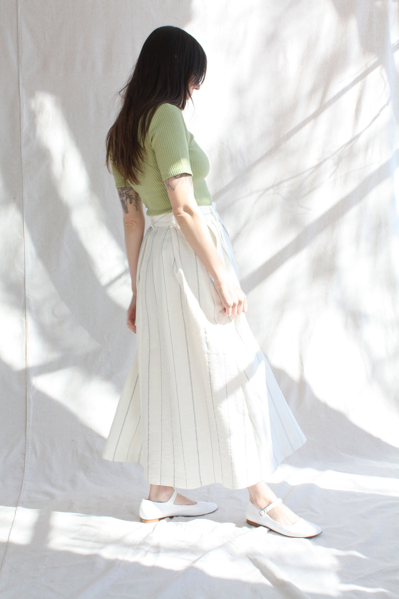 Tulay Skirt Polson Stripe