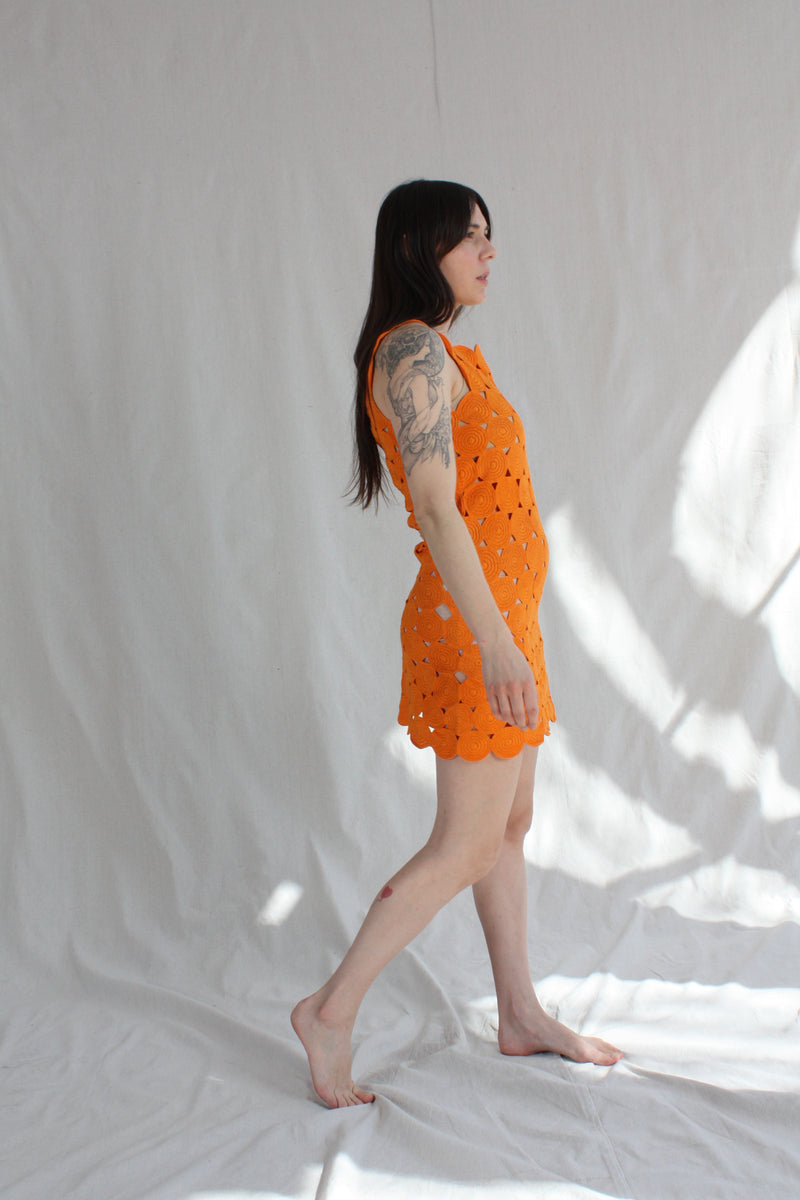 Twiggy Dress Orange