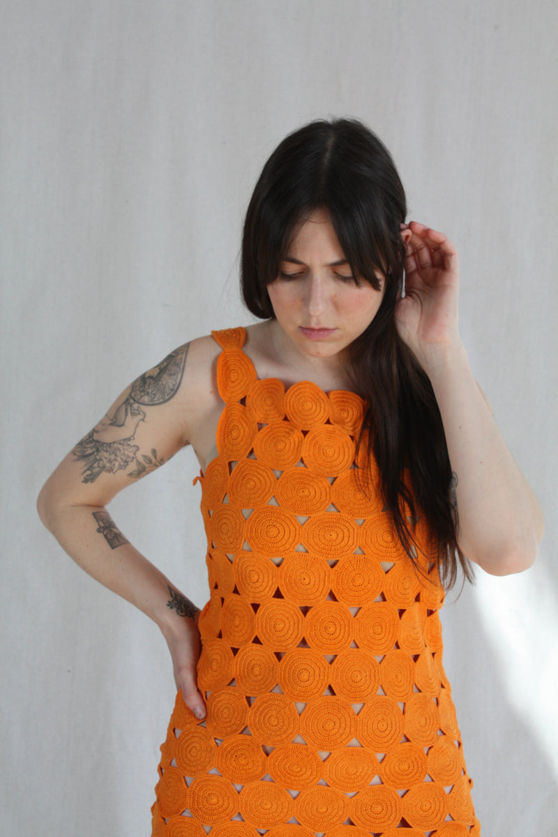 Twiggy Dress Orange