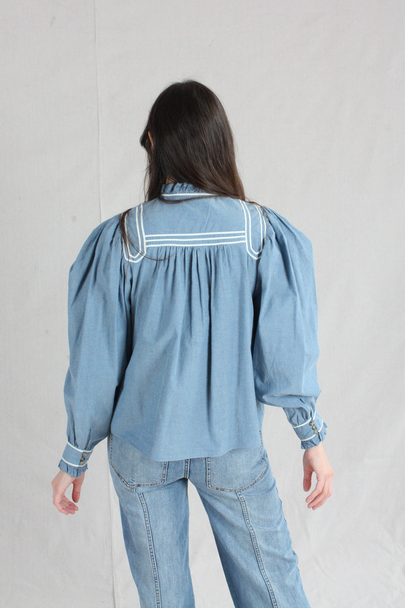 Abigail Blouse Chambray