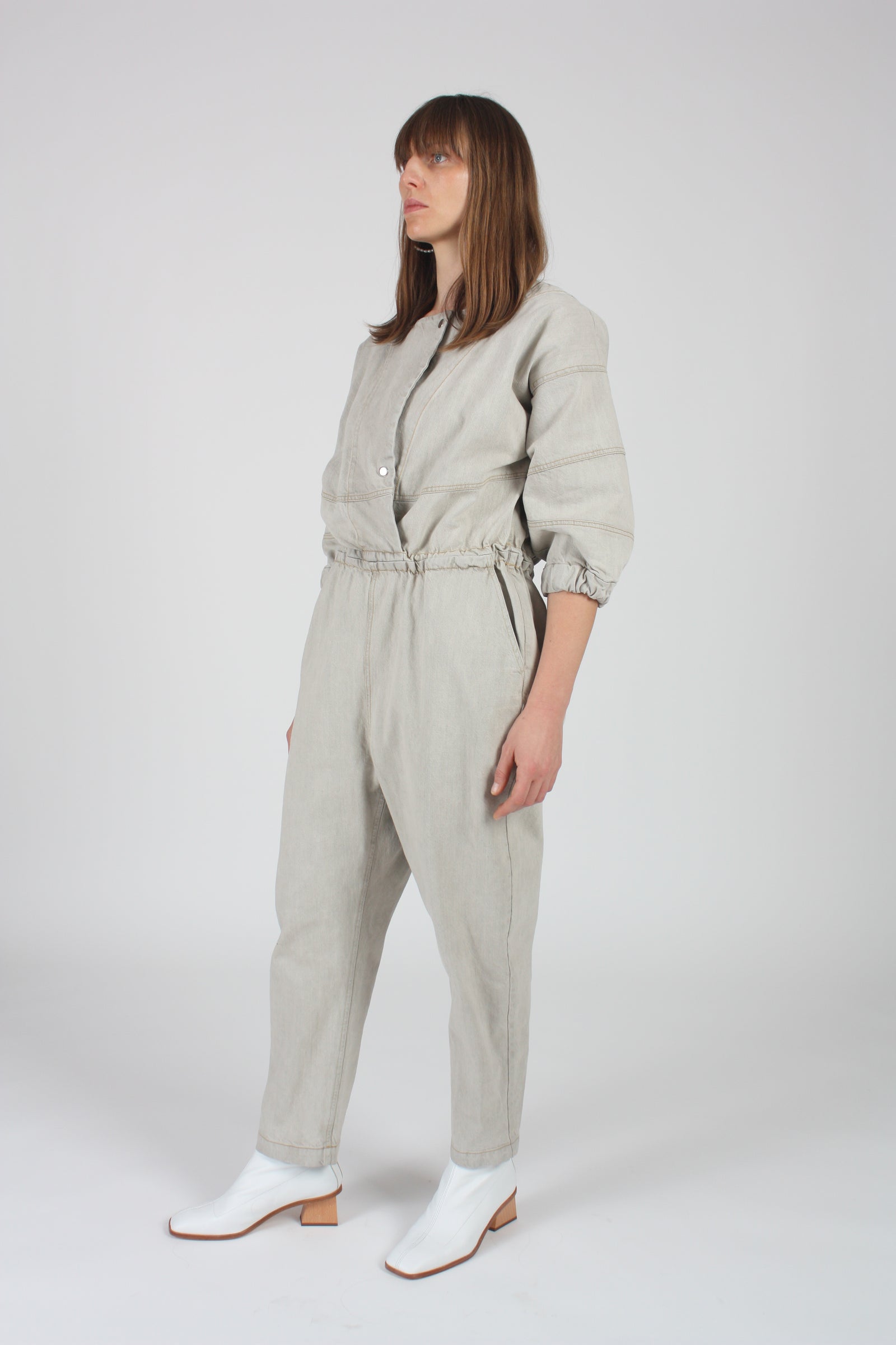 Holt Jumpsuit Khaki Wash – Rhoan