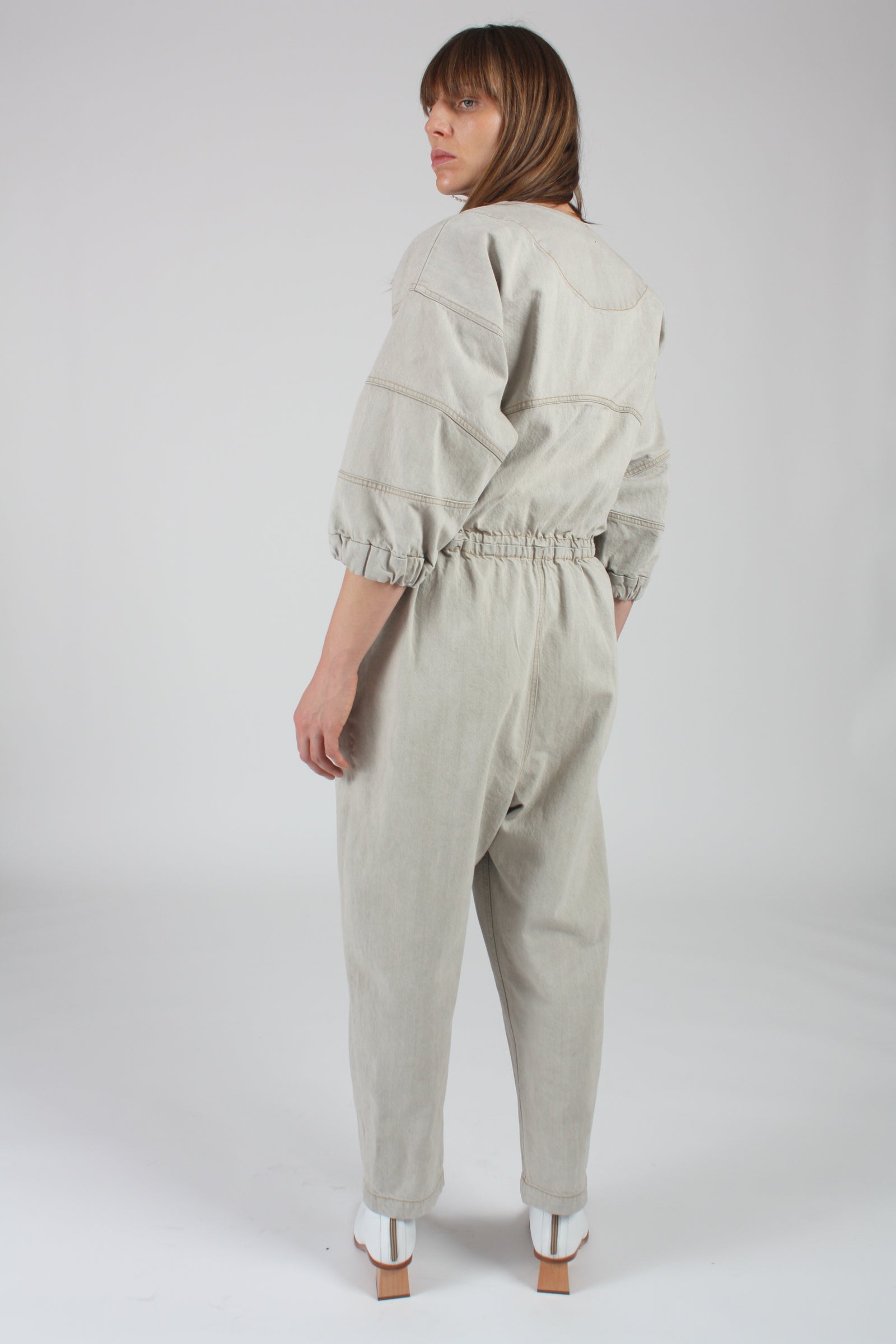 Holt Jumpsuit Khaki Wash – Rhoan