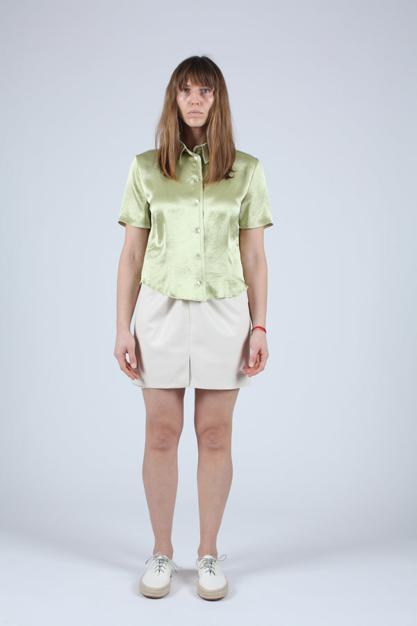 Clare Short Sleeve Lime
