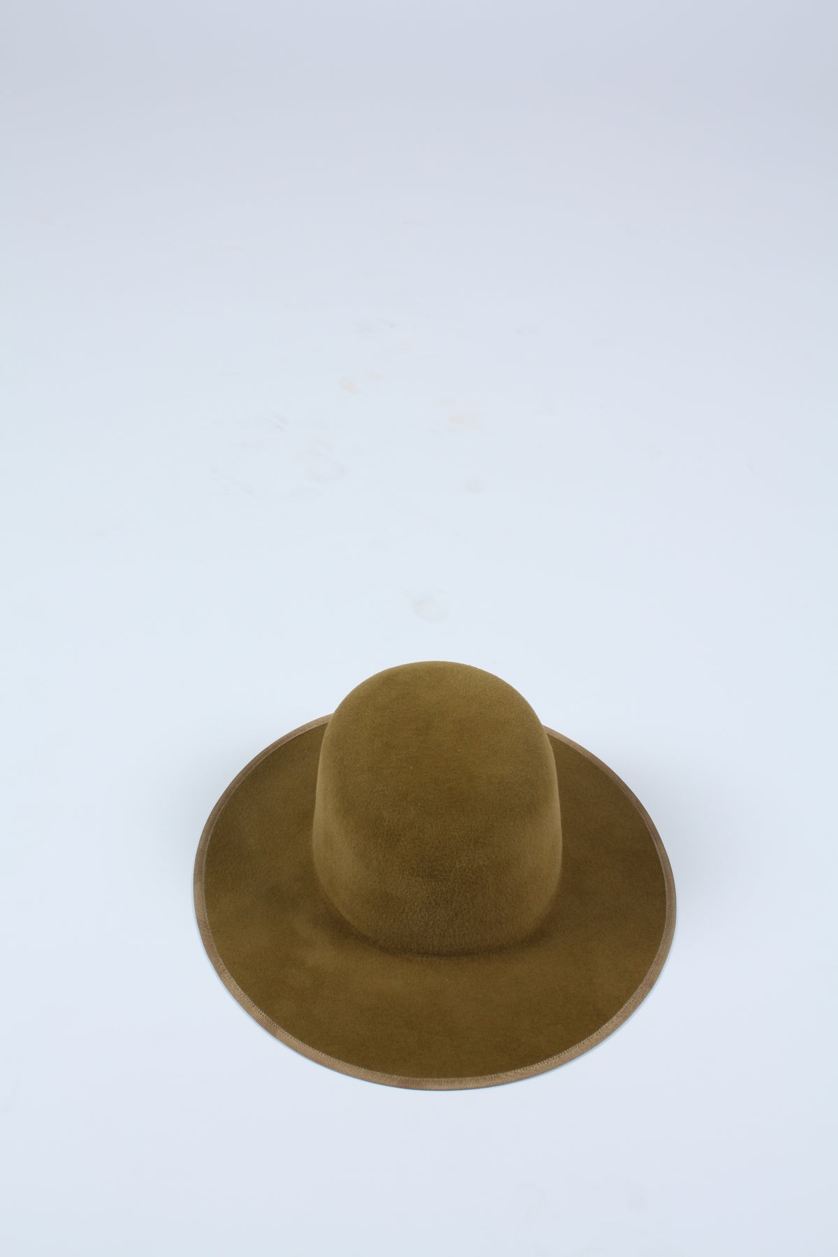Brookes boswell felt hat Womens large rounded or cowboy pippin brown lightweight BROOKES BOSWELL main image 4