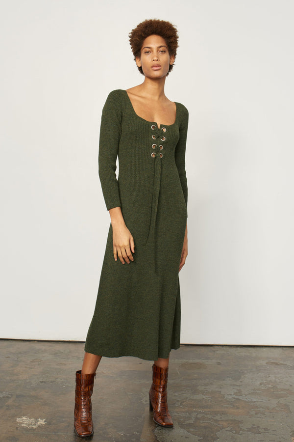 Daidra Dress Olive